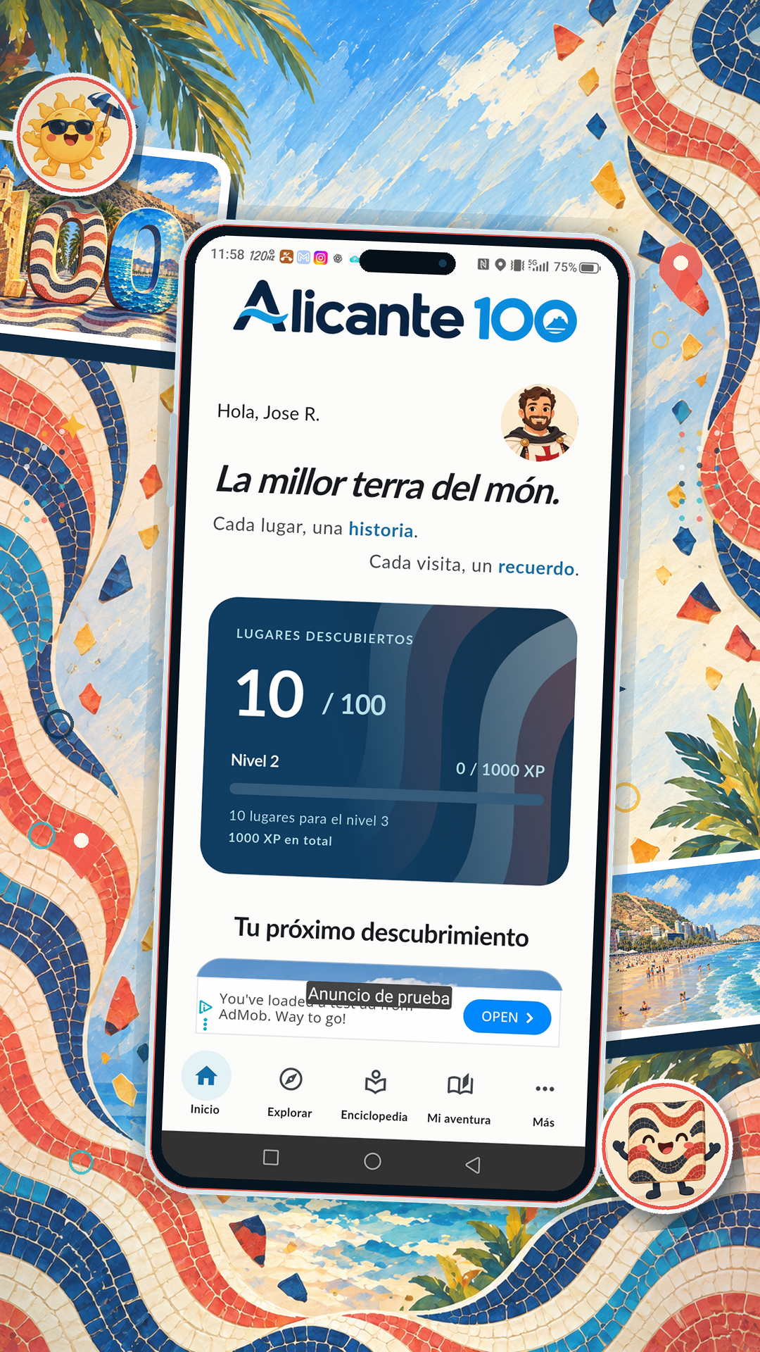 Inicio de Alicante 100